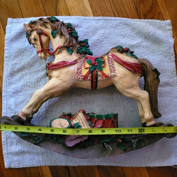 1991 GINY Vintage The Christmas Collection Musical Rocking Horse - Picture 10 of 10